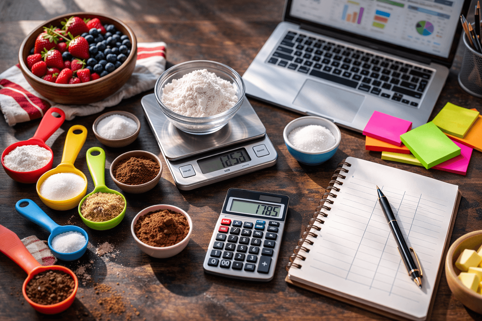Preparación de alimentos en cocina